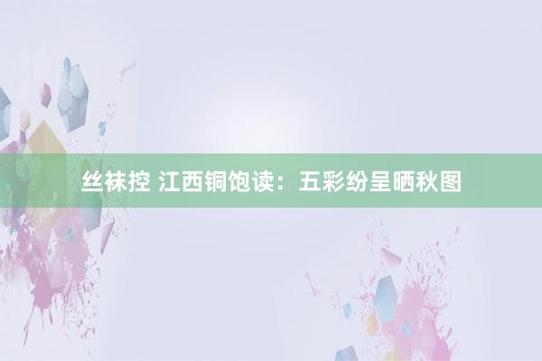 丝袜控 江西铜饱读：五彩纷呈晒秋图