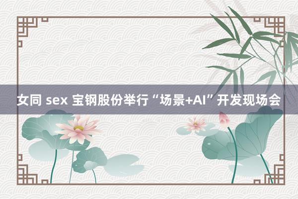 女同 sex 宝钢股份举行“场景+AI”开发现场会