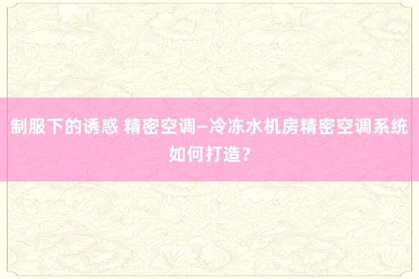 制服下的诱惑 精密空调—冷冻水机房精密空调系统如何打造？